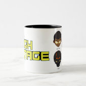 Chibi Held-Tasse Zweifarbige Tasse (Mittel)