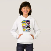 Chibi-Helden tanzen Hoodie (Vorne ganz)