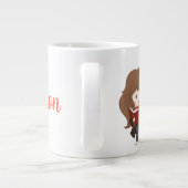 Chibi Hermione Granger Patronus Jumbo-Tasse (Rückseite)