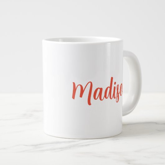 Chibi Hermione Granger Patronus Jumbo-Tasse (Vorderseite Rechts)