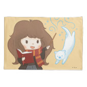 Chibi Hermione Granger Patronus Kissenbezug (Rückseite)