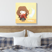 Chibi Hermione Granger Patronus Leinwanddruck (Insitu (Schlafzimmer))