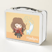 Chibi Hermione Granger Patronus Metall Brotdose (Rückseite)