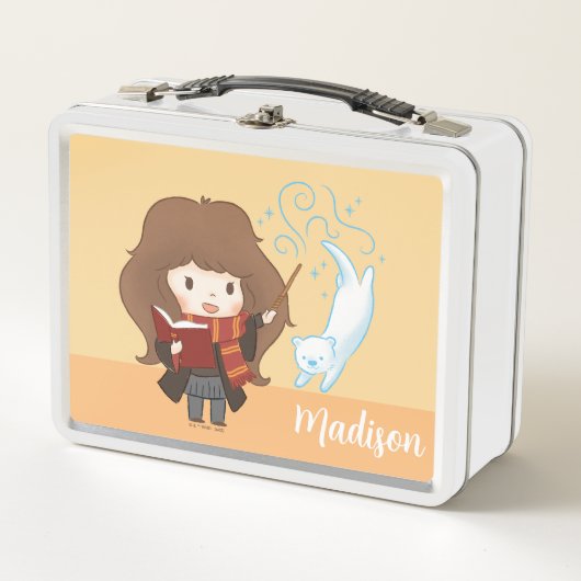 Chibi Hermione Granger Patronus Metall Brotdose (Vorderseite)