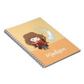 Chibi Hermione Granger Patronus Notizblock (Rechte Seite)