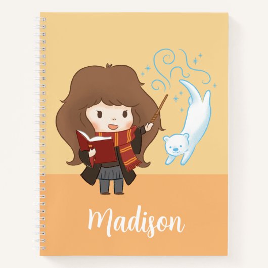 Chibi Hermione Granger Patronus Notizblock (Vorderseite)