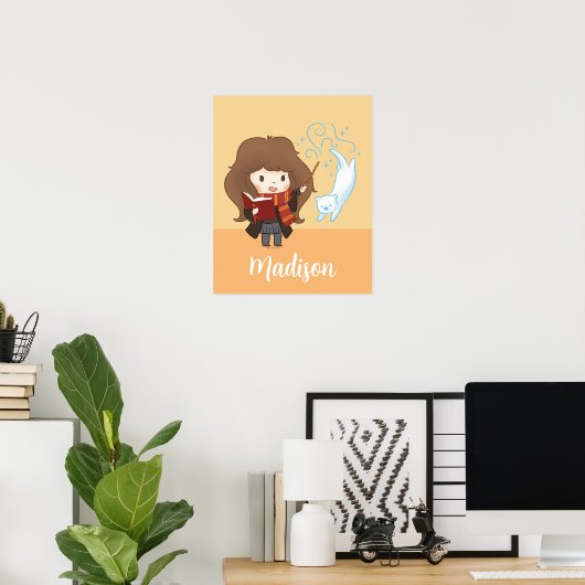 Chibi Hermione Granger Patronus Poster (Heimbüro)