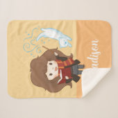 Chibi Hermione Granger Patronus Sherpadecke (Vorderseite (Horizontal))