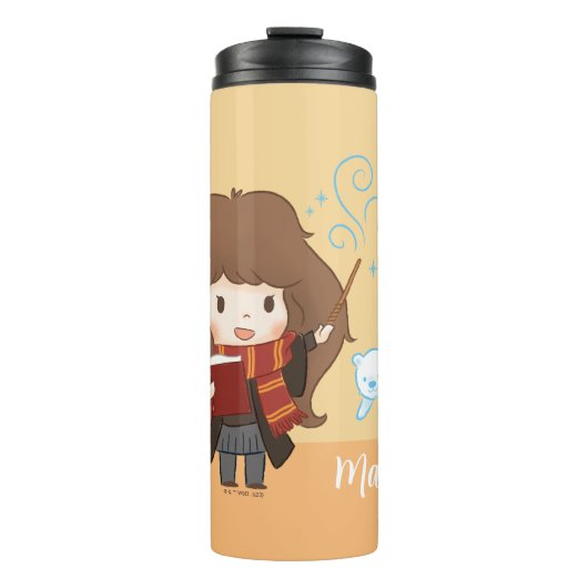 Chibi Hermione Granger Patronus Thermosbecher (Vorderseite)