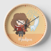 Chibi Hermione Granger Patronus Uhr (Vorderseite)