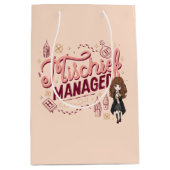 Chibi Hermione "Mischief Managed" Mittlere Geschenktüte (Vorderseite)