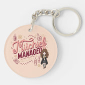 Chibi Hermione "Mischief Managed" Schlüsselanhänger (Rückseite)