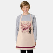 Chibi Hermione "Mischief Managed" Schürze (Getragen)