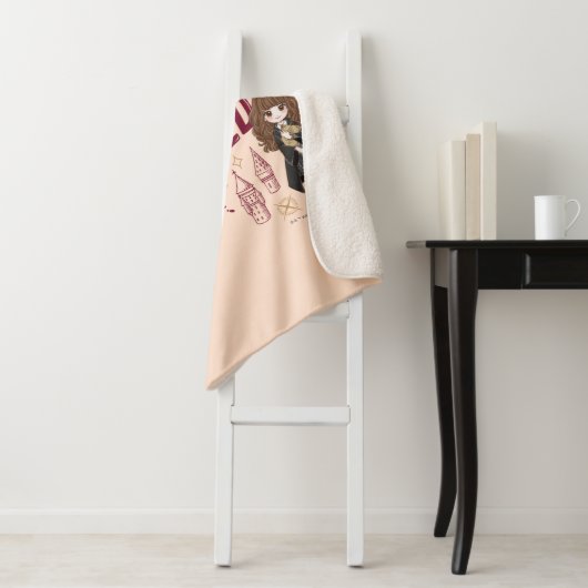 Chibi Hermione "Mischief Managed" Sherpadecke (Beispiel)