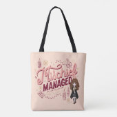 Chibi Hermione "Mischief Managed" Tasche (Rückseite)