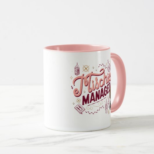 Chibi Hermione "Mischief Managed" Tasse (VorderseiteRechts)