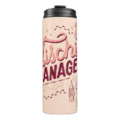 Chibi Hermione "Mischief Managed" Thermosbecher (Vorderseite)