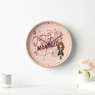 Chibi Hermione "Mischief Managed" Uhr
