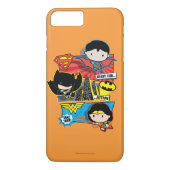 Chibi Heroes bereit zum Handeln! Case-Mate iPhone Hülle (Rückseite)