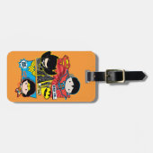 Chibi Heroes bereit zum Handeln! Gepäckanhänger (Vorderseite horizontal)