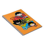 Chibi Heroes bereit zum Handeln! Notizblock (Rechte Seite)