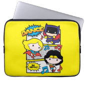 Chibi Heroes Tancing Laptopschutzhülle (Vorderseite)