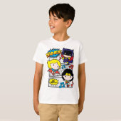 Chibi Heroes Tancing T-Shirt (Vorne ganz)