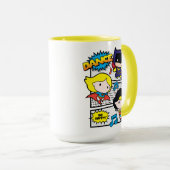 Chibi Heroes Tancing Tasse (VorderseiteRechts)