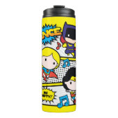 Chibi Heroes Tancing Thermosbecher (Vorderseite)