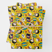 Chibi Heroine Dance Pattern Geschenkpapier Set (Beispiel)