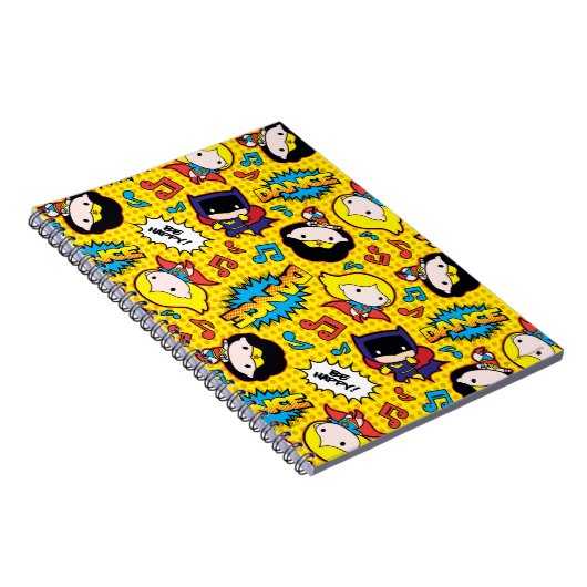 Chibi Heroine Dance Pattern Notizblock (Rechte Seite)