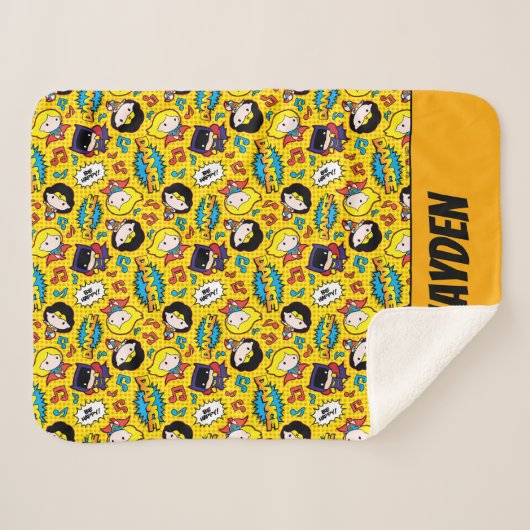 Chibi Heroine Dance Pattern Sherpadecke (Vorderseite (Horizontal))