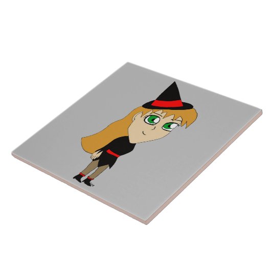 Chibi-Hexe Fliese (Seite)