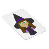 Chibi-Hexe Magnet (Rechte Seite)
