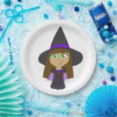 Chibi-Hexe Pappteller (Party)