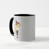 Chibi-Hexe Tasse (Vorderseite Links)