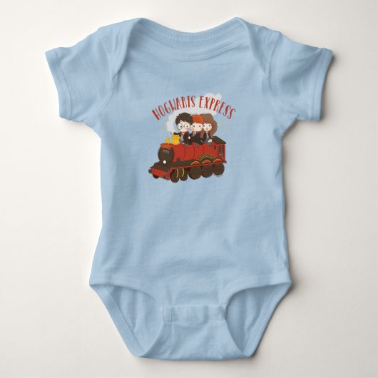Chibi HOGWARTS EXPRESS™-Fahrt Baby Strampler (Vorderseite)