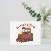 Chibi HOGWARTS EXPRESS™-Fahrt Postkarte (Stehend Vorderseite)