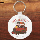Chibi HOGWARTS EXPRESS™-Fahrt Schlüsselanhänger (Vorderseite)