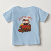 Chibi HOGWARTS EXPRESS™ Ride Baby T-shirt (Vorderseite)