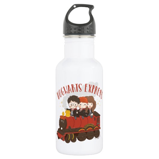 Chibi HOGWARTS EXPRESS™ Ride Edelstahlflasche (Vorderseite)