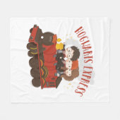 Chibi HOGWARTS EXPRESS™ Ride Fleecedecke (Vorderseite (Horizontal))
