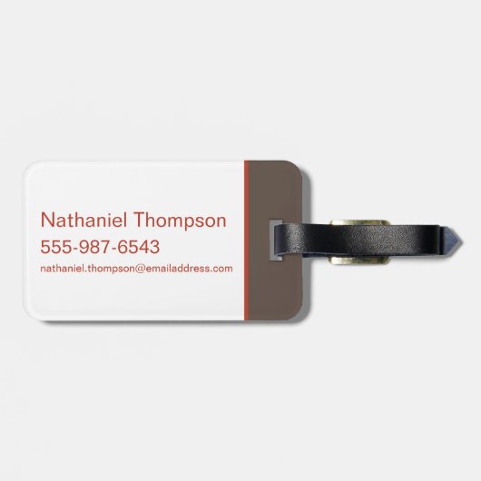 Chibi HOGWARTS EXPRESS™ Ride Gepäckanhänger (Rückseite horizontal)