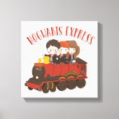 Chibi HOGWARTS EXPRESS™ Ride Leinwanddruck (Vorderseite)