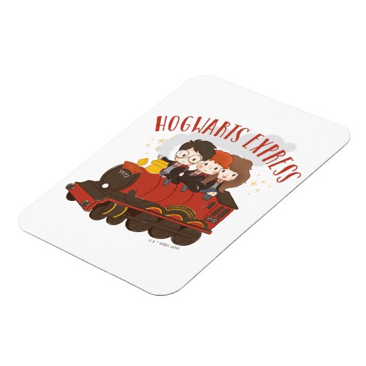 Chibi HOGWARTS EXPRESS™ Ride Magnet (Linke Seite)
