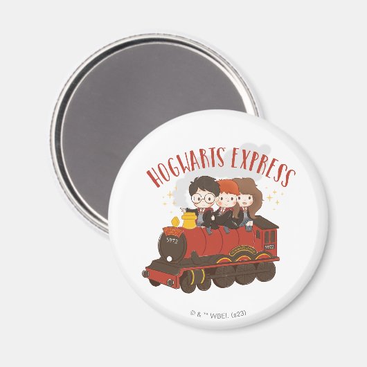 Chibi HOGWARTS EXPRESS™ Ride Magnet (Vorderseite/Rückseite)