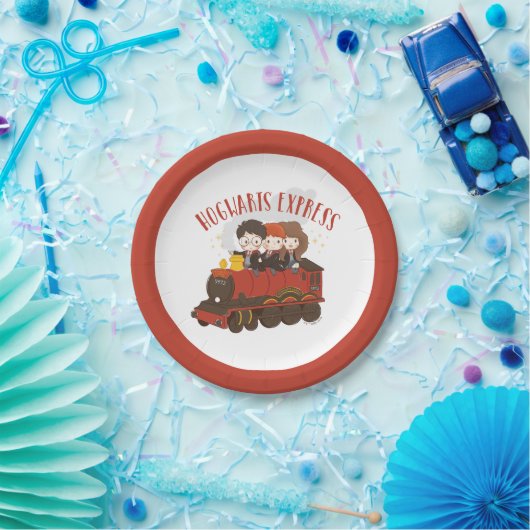 Chibi HOGWARTS EXPRESS™ Ride Pappteller (Party)