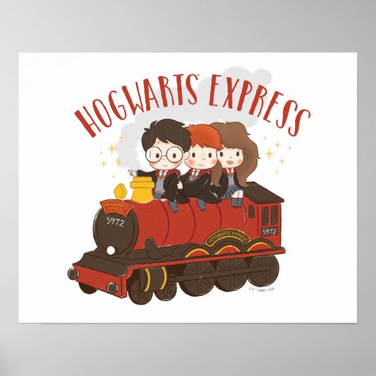 Chibi HOGWARTS EXPRESS™ Ride Poster (Vorne)
