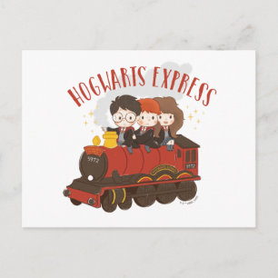 Chibi HOGWARTS EXPRESS™ Ride Postkarte