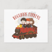 Chibi HOGWARTS EXPRESS™ Ride Postkarte (Vorderseite)